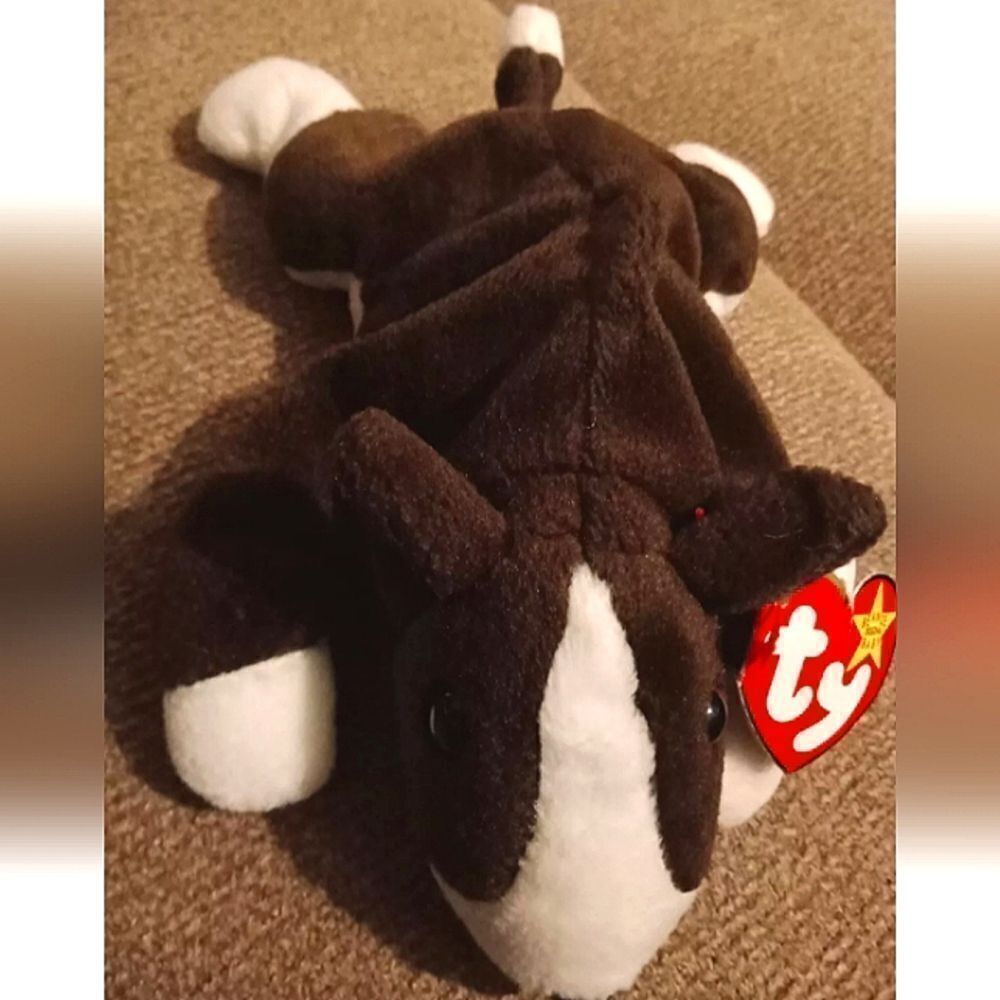 Ty Beanie Baby Bruno RARE- Retired 1997 TAG ERRORS- Collectible